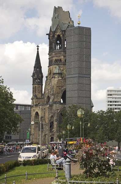 Iglesia conmemorativa del emperador Guillermo en Berlín —  Fotos de Stock