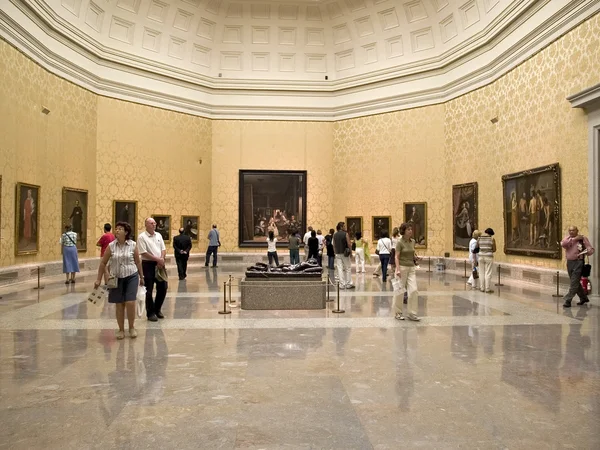 Interior del Museo del Prado, Madrid — Foto de Stock