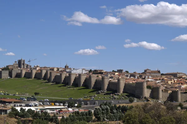 Avila zeď, Španělsko — Stock fotografie