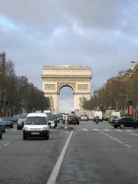 Champs Elysee大道 — 图库照片