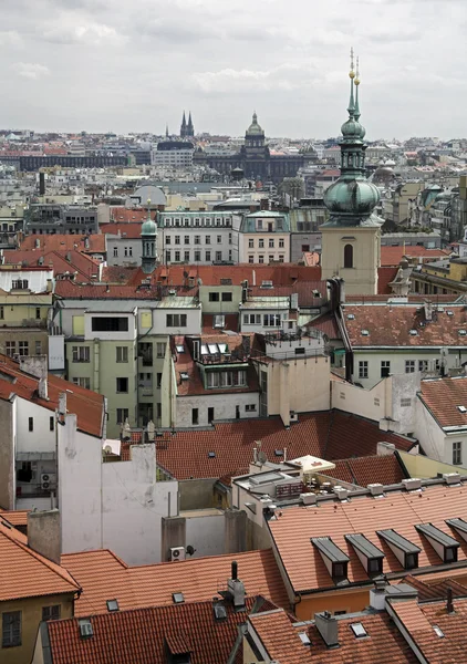 Ottima vista sulla città di Praga Immagine Stock