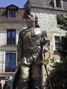 Cyrano de bergerac heykel