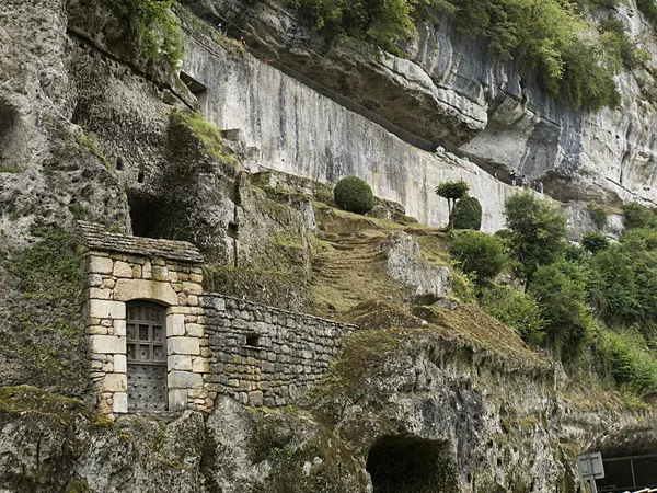 La roque Saint Christophe подання — стокове фото