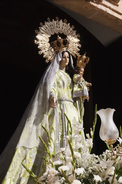 Virgen María escultura Imagen De Stock