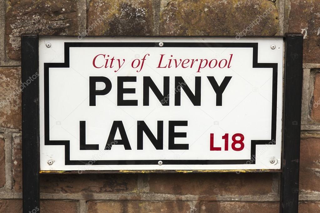 Penny Lane sign