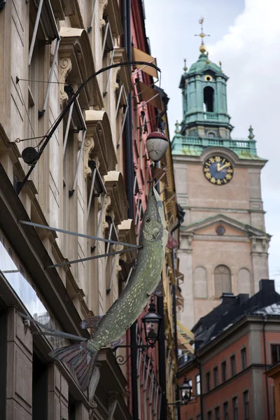 Calle en Estocolmo —  Fotos de Stock