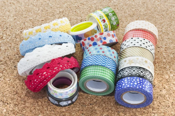 Washi tape rolls — Stock Photo, Image