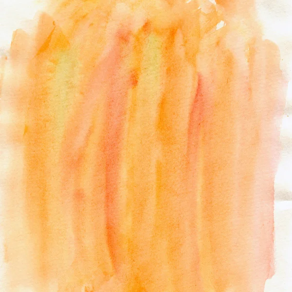 Aquarelle de fond orange — Photo