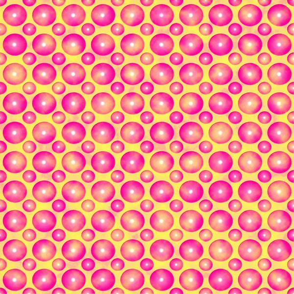 핑크 볼 틴 패턴. — 스톡 사진
