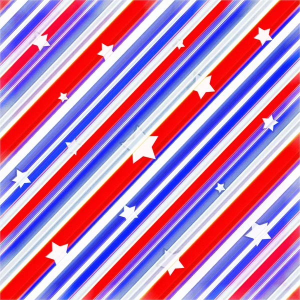 American Colors Stars Background — Stock Photo, Image