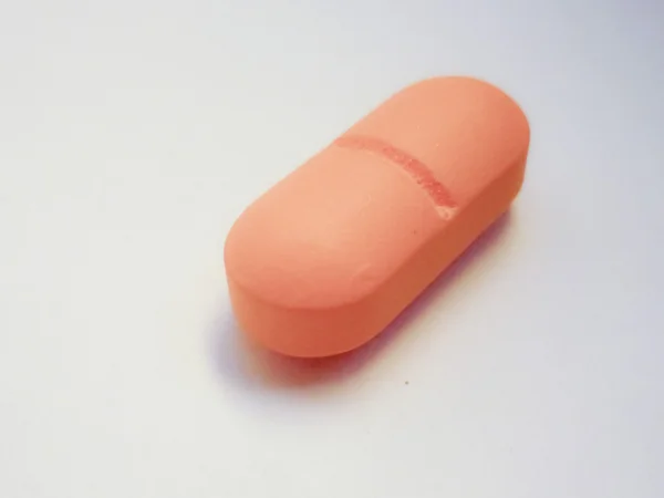 Orange Pill. — Stock Photo, Image