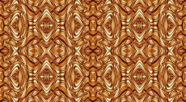 Arabesque brown pattern — Stock Photo, Image