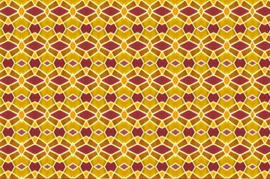 canlı geometrik desen