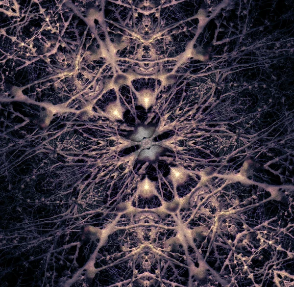 Fondo fractal Grunge oscuro —  Fotos de Stock