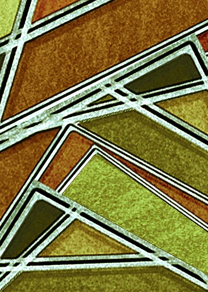 Mehrfarbige geometrische abstrakte Hintergrund — Stockfoto