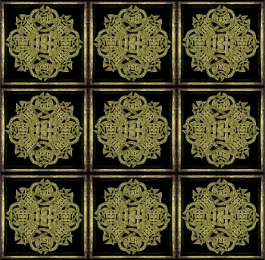 taş mistik sembol desen