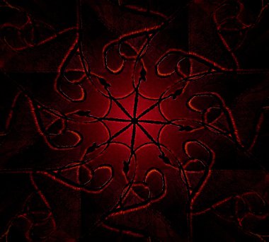 Dekoratif mistik sembol