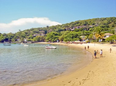 Brezilya, Güney Amerika plaj keyfi kişi.