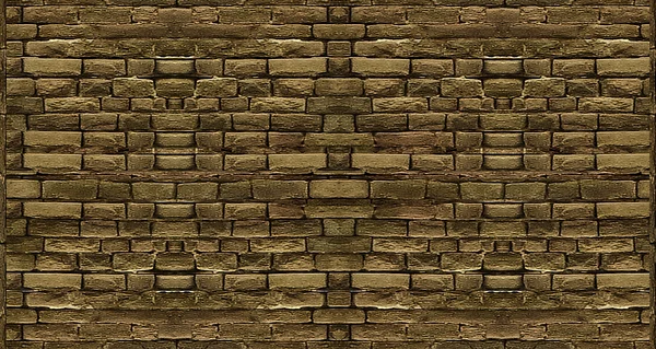 Brick Wall Wide Screen Background — Stock Photo, Image