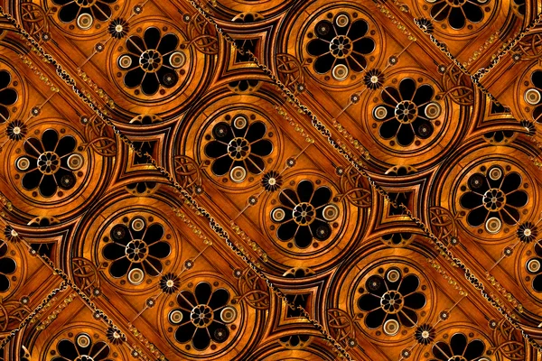 Ornament Retro Machine Pattern — Stock Photo, Image