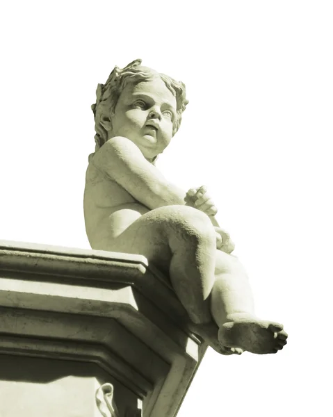 Classic Style Boy Sculpture — Stock Photo, Image