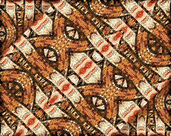 Abstrakt färgglada tribal mönster — Stockfoto