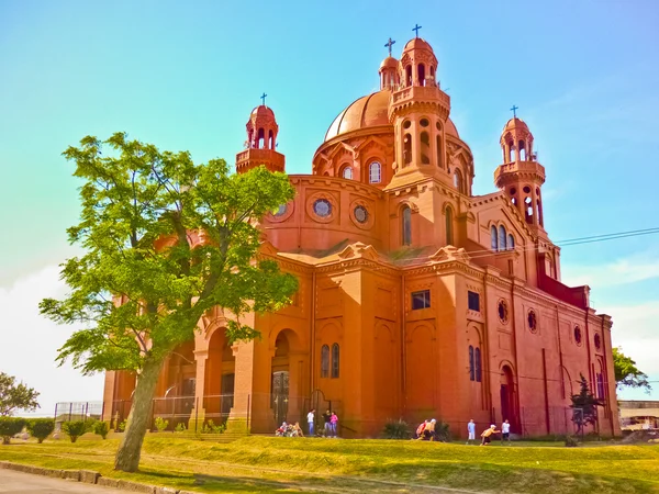 Церковь Сантуарио-Насьональ-дель-Черрито-де-ла-Виктория — стоковое фото