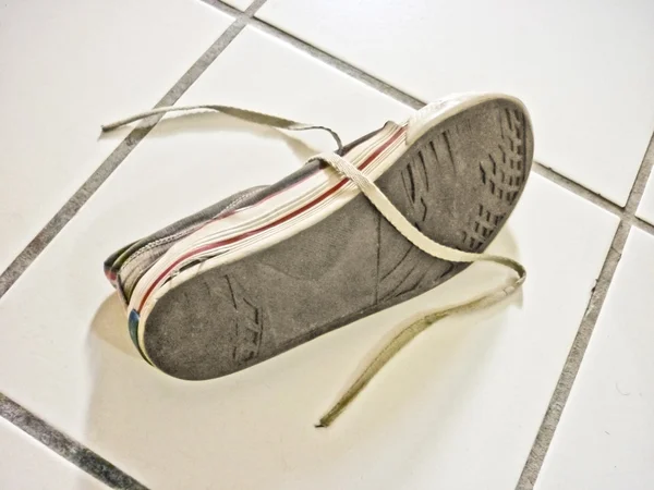 Zapatilla desgastada — Foto de Stock