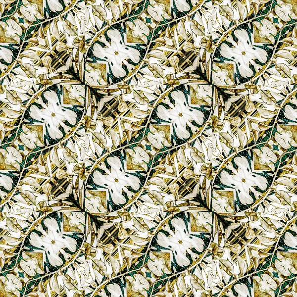 Digital Collage Pattern — Stock Photo, Image