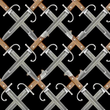 bıçak dekoratif pattern005