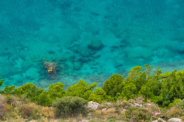 Letecký Pohled Palamidské Pevnosti Pobřeží Středozemního Moře Nafplion Peloponés Řecko — Stock fotografie