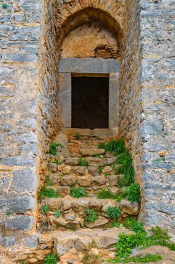 Ünlü Palamidi Kalesi, Nafplion Şehri, Peloponnese, Greece