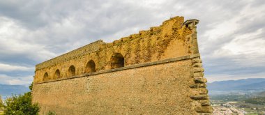 Ünlü Palamidi Kalesi, Nafplion Şehri, Peloponnese, Greece