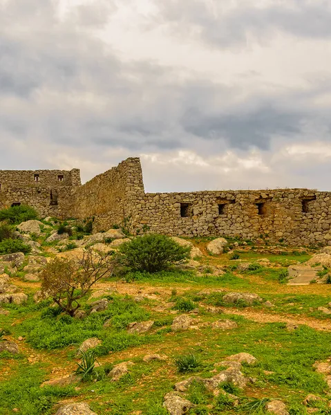 Escena Día Famoso Fuerte Palamidi Ciudad Nafplion Peloponeso Griego — Foto de Stock