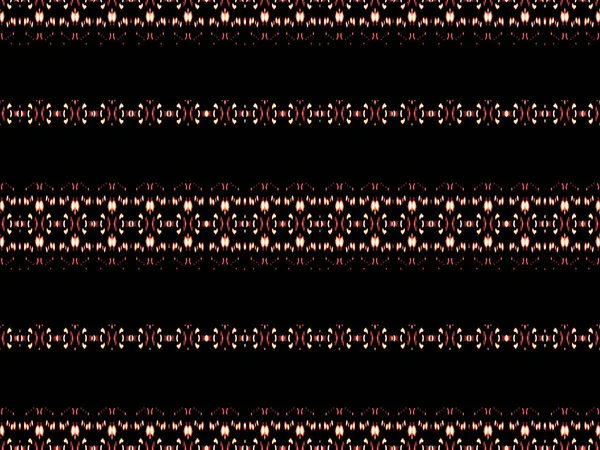 Red Black Modern Tribal Stripes Seamless Pattern — Stock Photo, Image