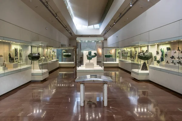 Vista Interior Del Museo Arqueológico Olympia Grecia —  Fotos de Stock