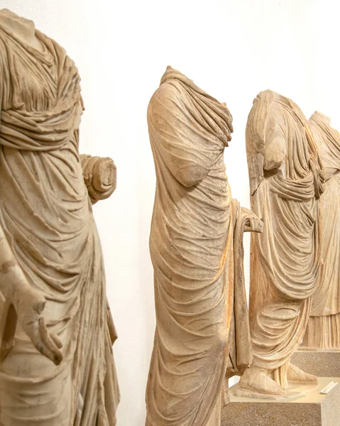 Klassiska Grekiska Skulpturer Olympias Arkeologiska Museum — Stockfoto