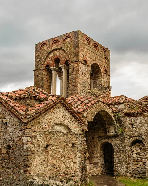 Vista Exterior Iglesia San Sofía Mystras Grecia — Foto de Stock