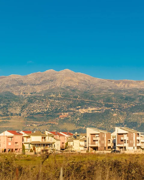 Маленьке Містечко Вершині Веселощів Пелопоннес Греція — стокове фото