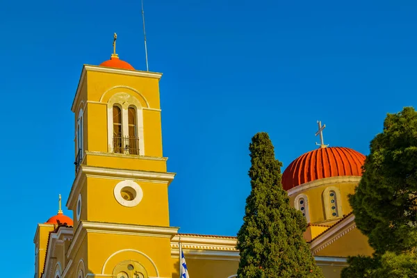 Dış görünüş galaksisi kilisesi, phocis, Greek