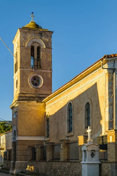 Exterieur Uitzicht Galaxidi Kerk Phocis Griekenland — Stockfoto