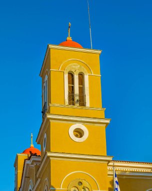 Dış görünüş galaksisi kilisesi, phocis, Greek