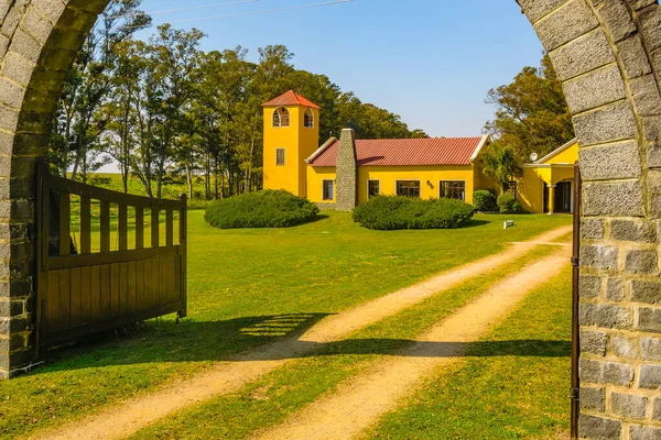 Wejście Grutas Del Palacio Unikalny Geopark Położony Oddziale Flores Uruguay — Zdjęcie stockowe