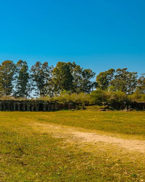 Grutas Del Palacio Nun Dış Görünüşü Flores Bölümü Uruguay Bulunan — Stok fotoğraf