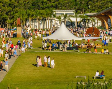 MALDONADO, URUGUAY, HAZİRAN - 2022 Çağdaş Sanat Müzesinin Açılışı, maldonado, uruguay