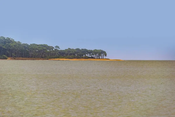 Mansa Plajı Ndaki Sessiz Boş Manzara Sahnesi Punta Del Este — Stok fotoğraf