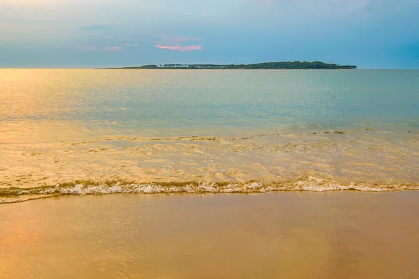 Klidná Prázdná Krajina Pláži Mansa Punta Del Este Uruguay — Stock fotografie