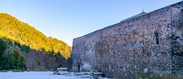 Antiguo Monasterio San Dionisio Del Olimpo — Foto de Stock