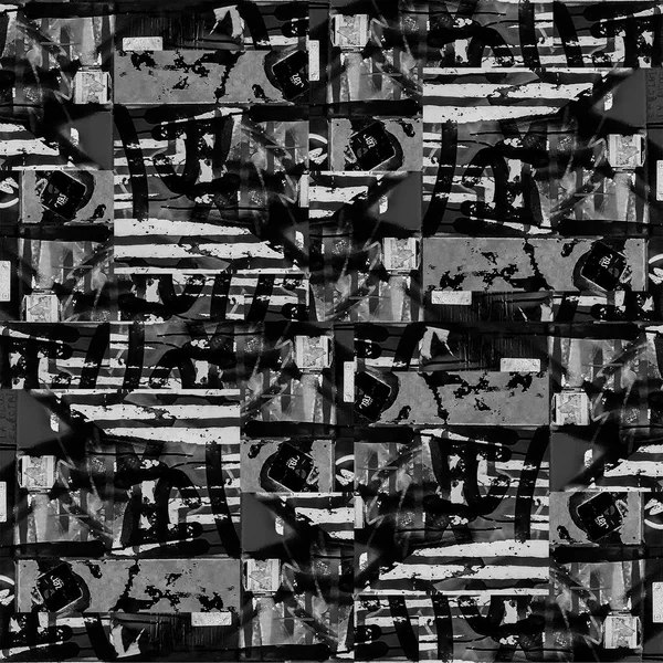 Zwart Wit Abstracte Textuur Achtergrond Foto — Stockfoto