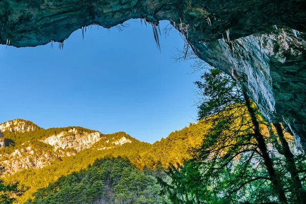 Landskapsbild Dag Scen Olympus Mount Nationalpark Grekland — Stockfoto